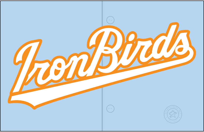 Aberdeen IronBirds 2022-Pres Jersey Logo v3 iron on transfers for T-shirts